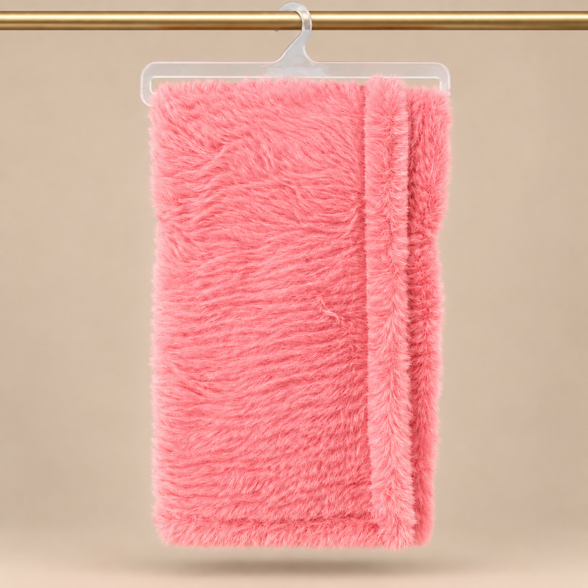 Berry Bloom Shaggy Faux Fur Blanket