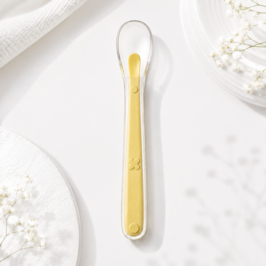 Baby Silicone Feeding Spoon