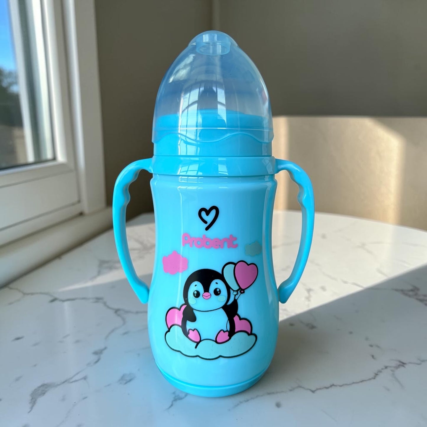Probent Penguin Wide-neck Feeding Bottle - 11oz / 320ml