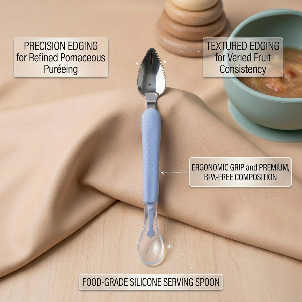 Silicone Feeding & Fruit Puree Spoon