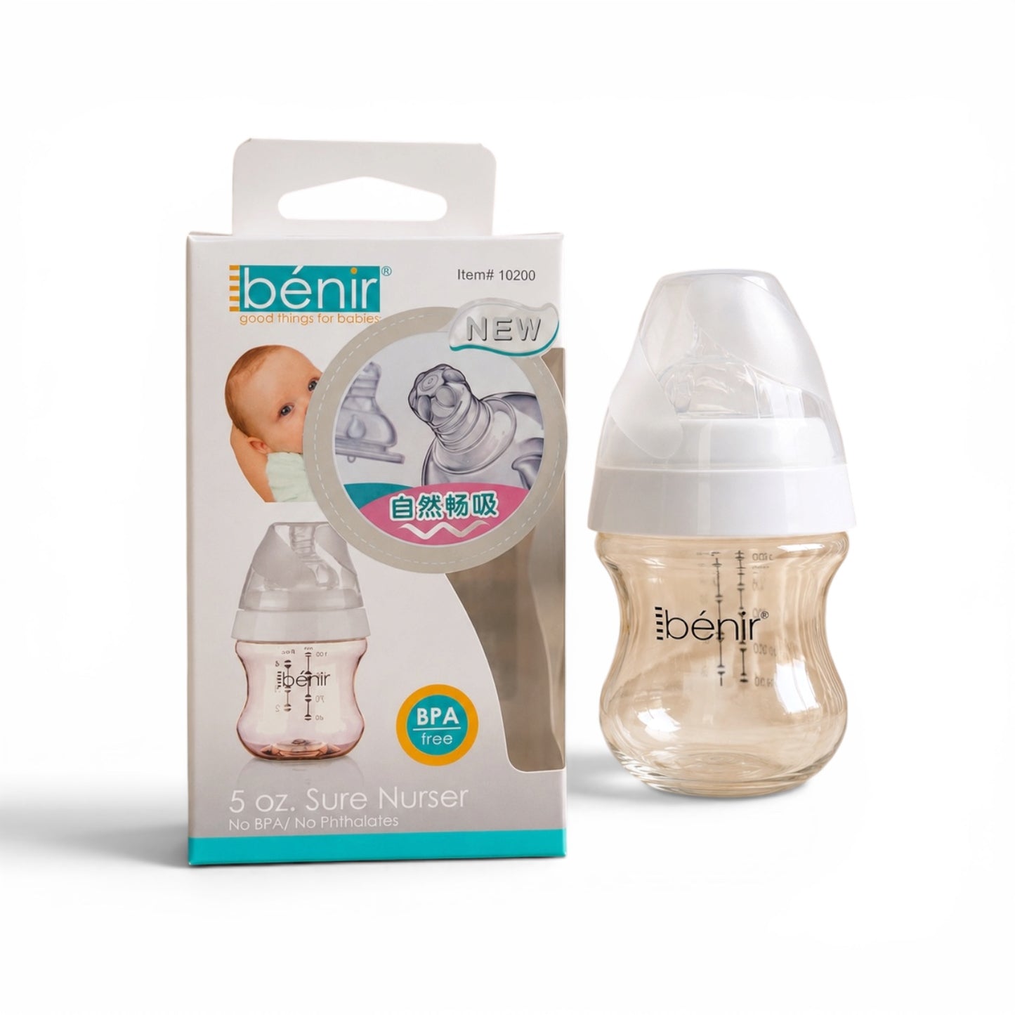 Benir PPSU Anti-Colic Baby Feeding Bottle - 5oz / 150ml