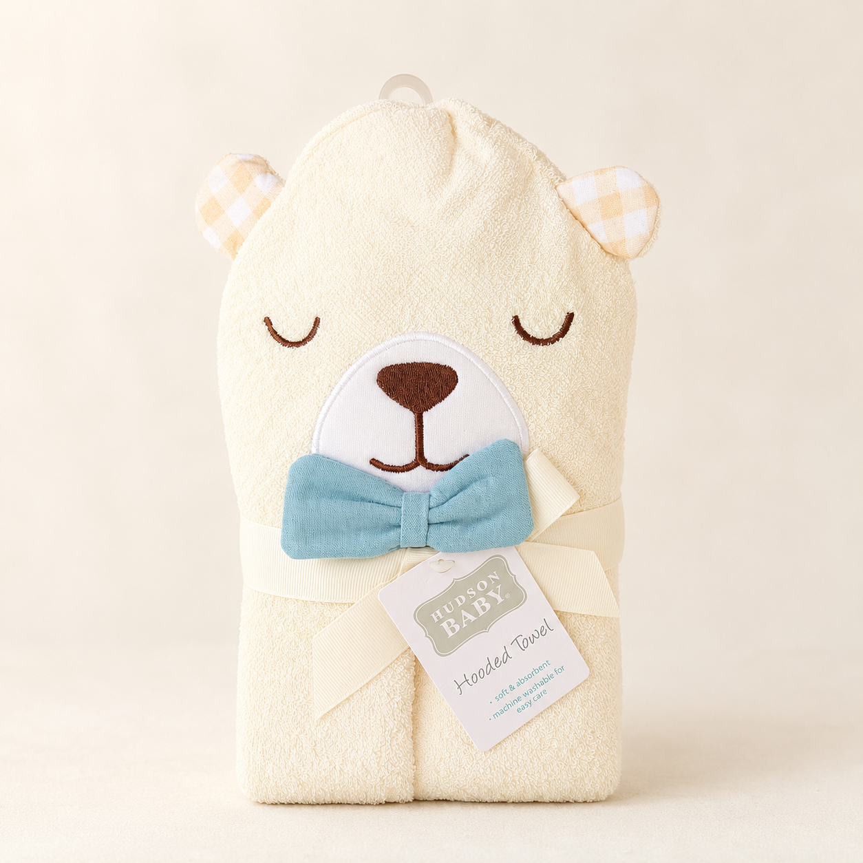 Dreamy Bear Luxe Hooded Bath Towel