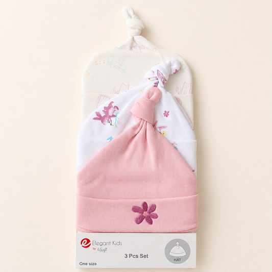 Blossom Dreams Caps - Pack of 3