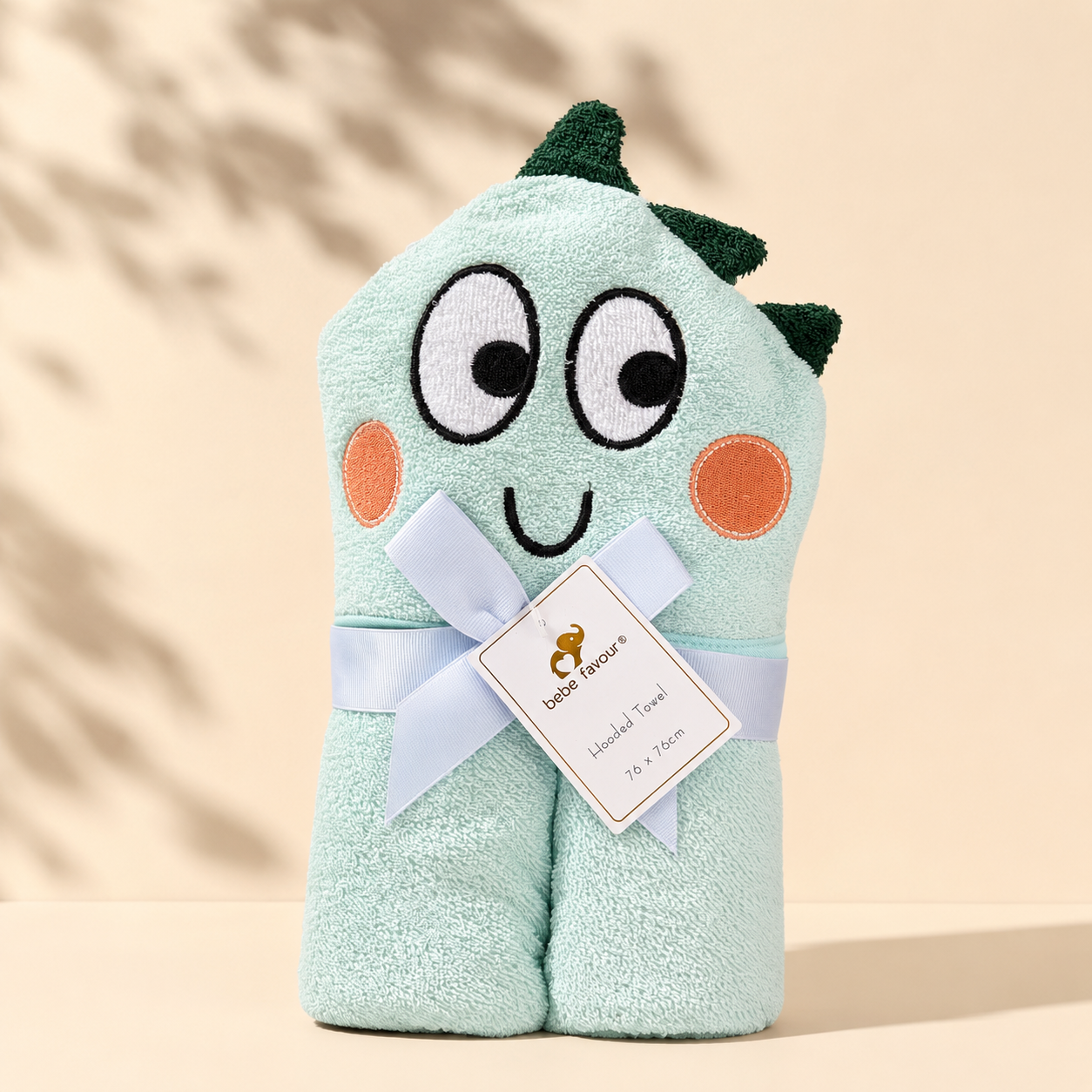 Happy Dino Luxe Hooded Bath Towel