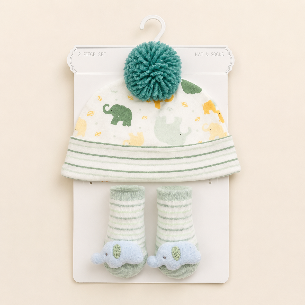 Elephant Play Hat & Socks Set