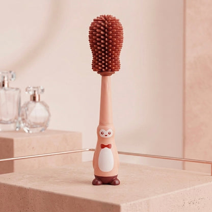 4-in-1 Silicone Feeding Bottle Brush Set
