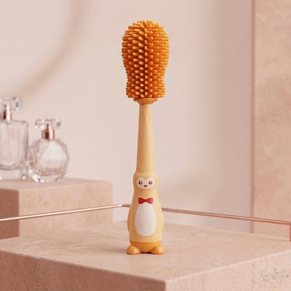 4-in-1 Silicone Feeding Bottle Brush Set