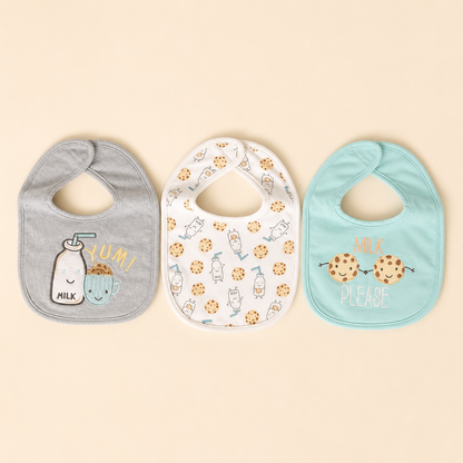 Yummy Treats Bibs & Socks - 5 Piece Set