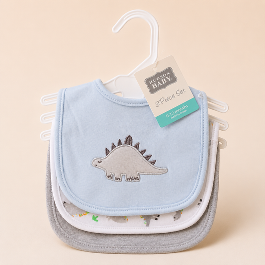 Dino Days Bibs – Pack of 3