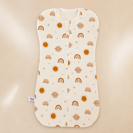 Cosmic Comfort Cotton Zip Swaddle