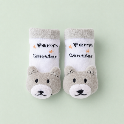 Gentle Bear Character Socks