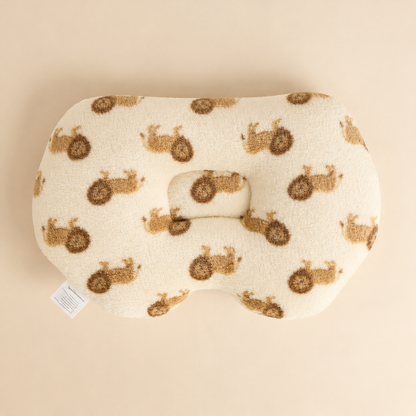 Gentle Lion Quilted Baby Pillow