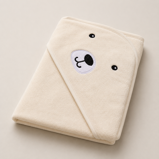 Little Bear Soft Hooded Bath Towel