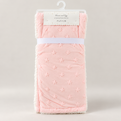 Starlit Dreams Embossed Blanket & Pillow