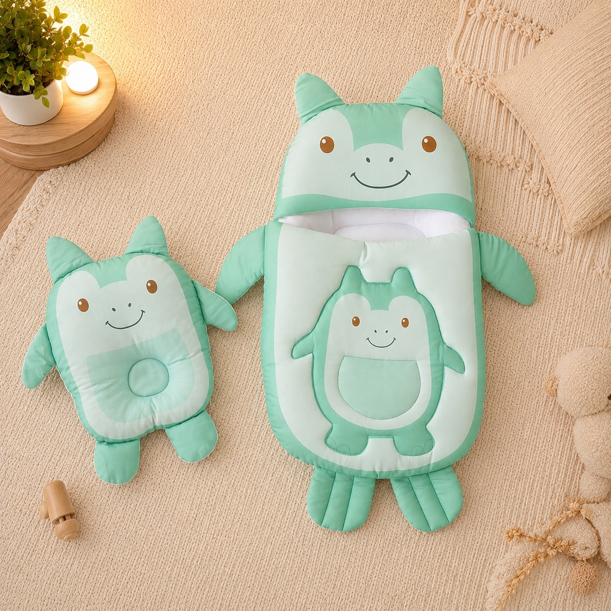 Rhino Baby Carry Nest with Pillow