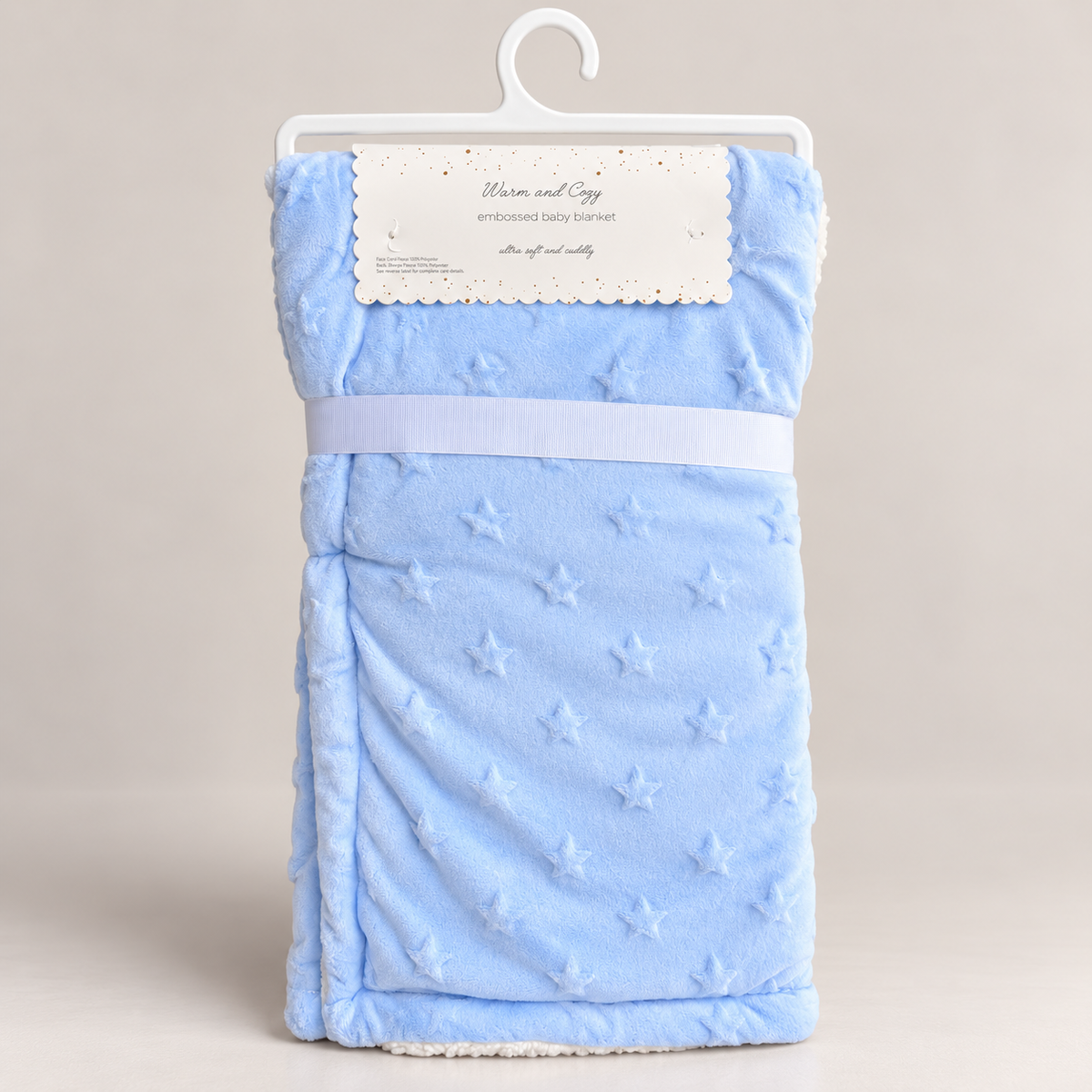 Starlit Dreams Embossed Blanket & Pillow