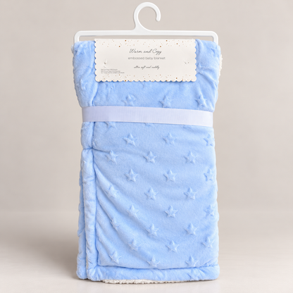 Starlit Dreams Embossed Blanket & Pillow