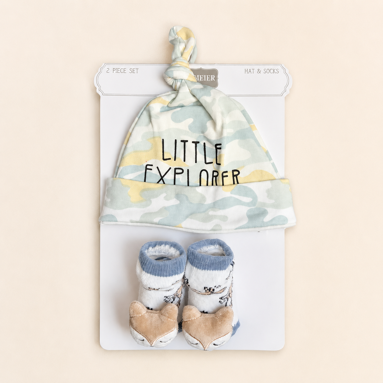 Little Explorer Hat & Socks Set