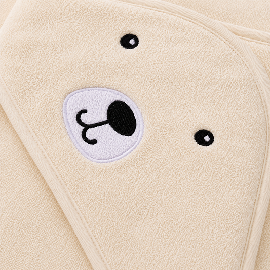 Little Bear Soft Hooded Bath Towel