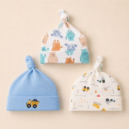 Little Builder Caps - Pack of 3