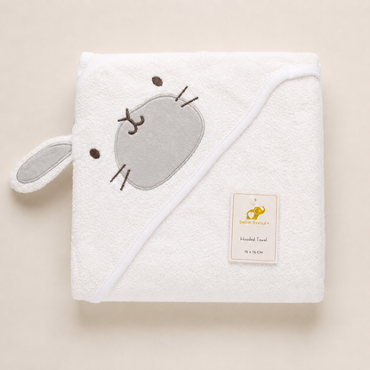 Charming Bunny Signature Hooded Bath Towel
