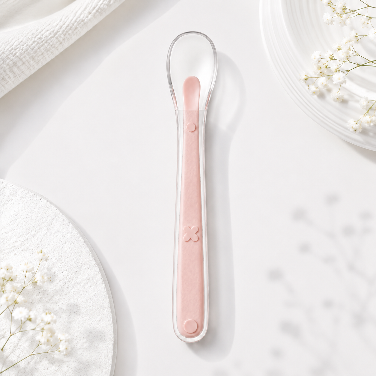 Baby Silicone Feeding Spoon