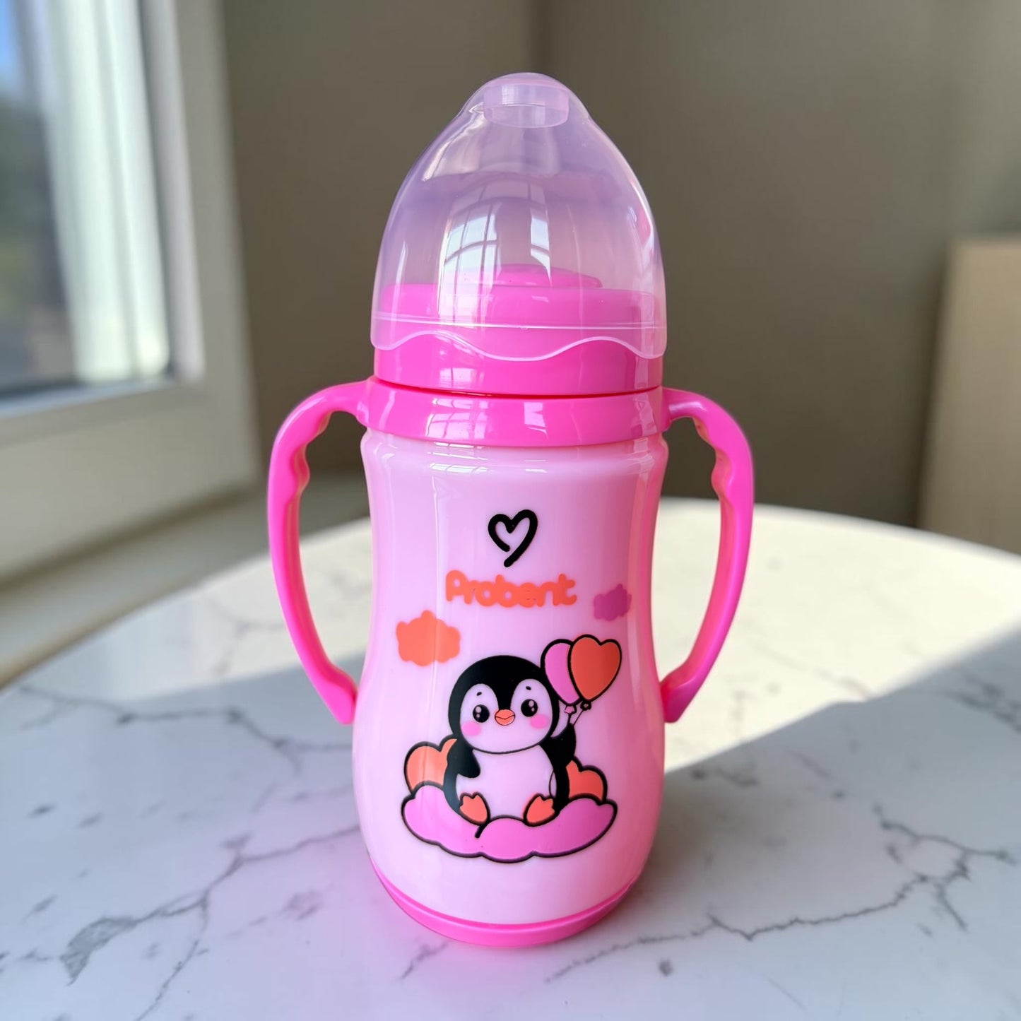 Probent Penguin Wide-neck Feeding Bottle - 11oz / 320ml