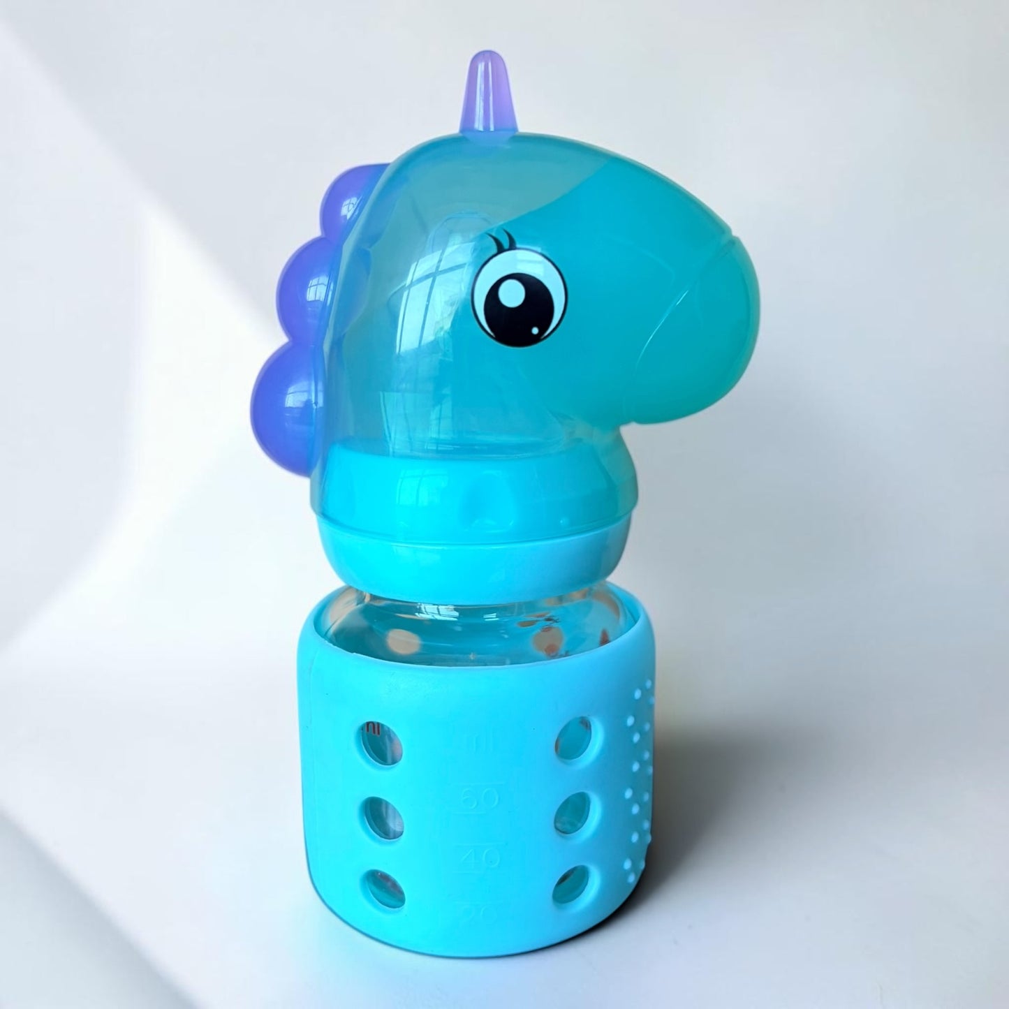 Fish Dino Glass Baby Feeding Bottle - 2oz / 60ml