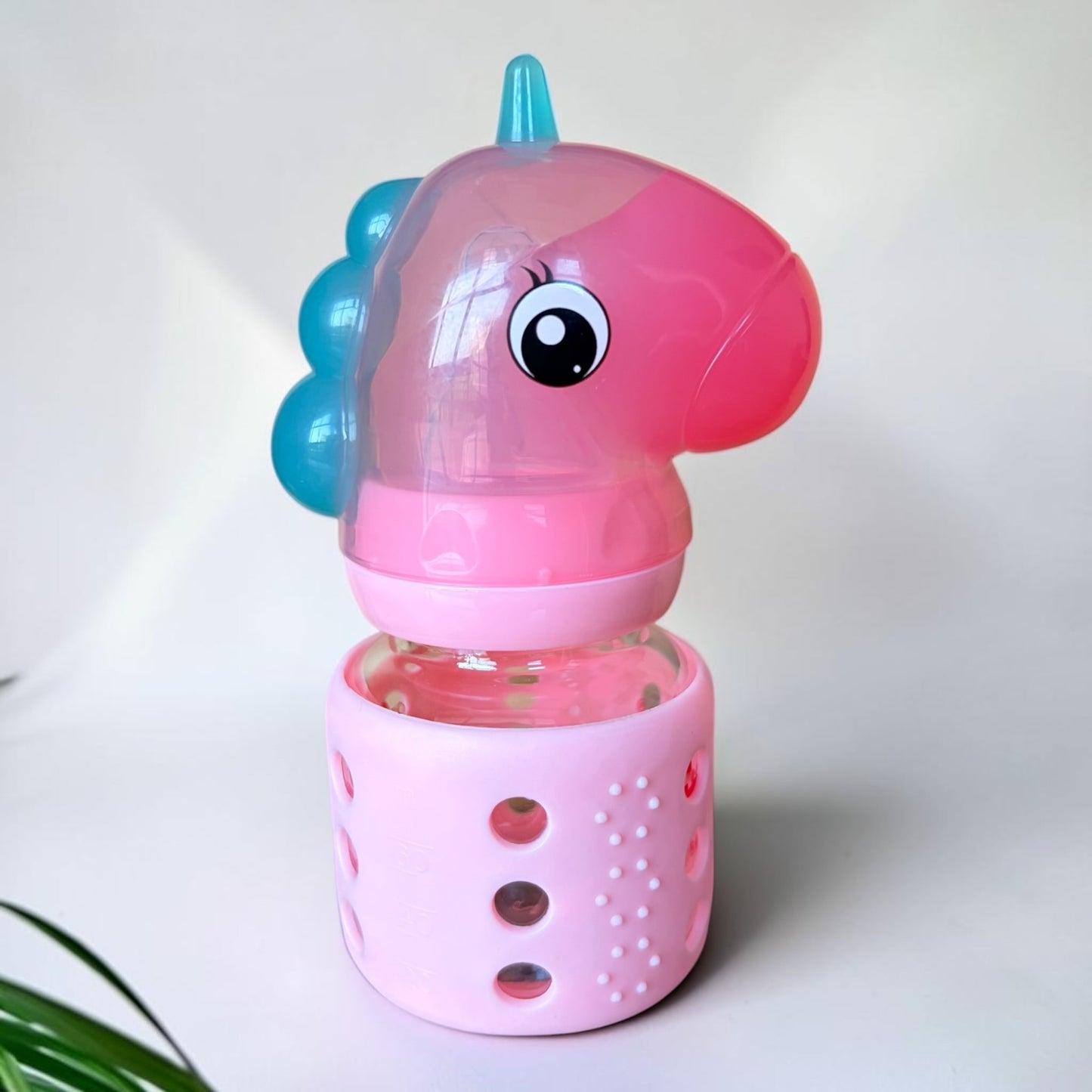 Fish Dino Glass Baby Feeding Bottle - 2oz / 60ml