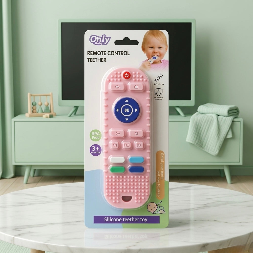 Remote Control Silicone Teether