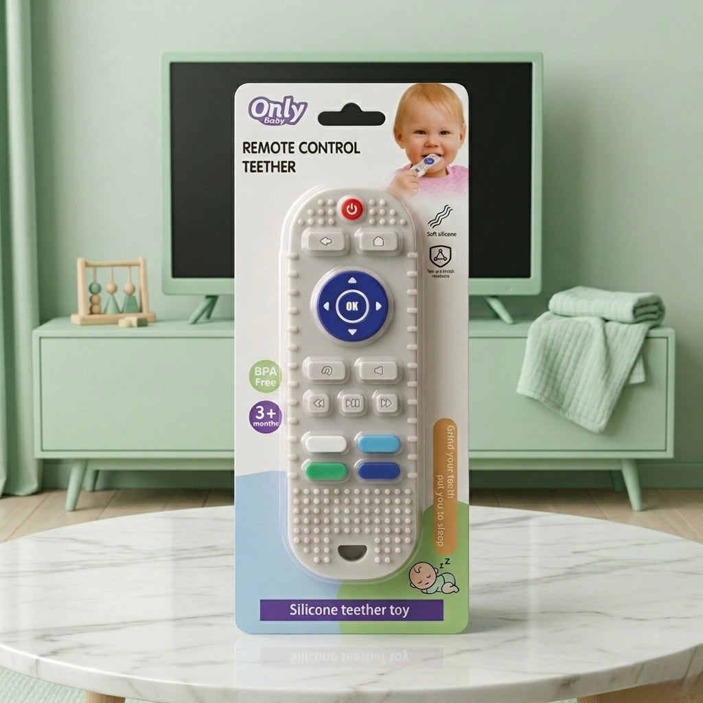 Remote Control Silicone Teether