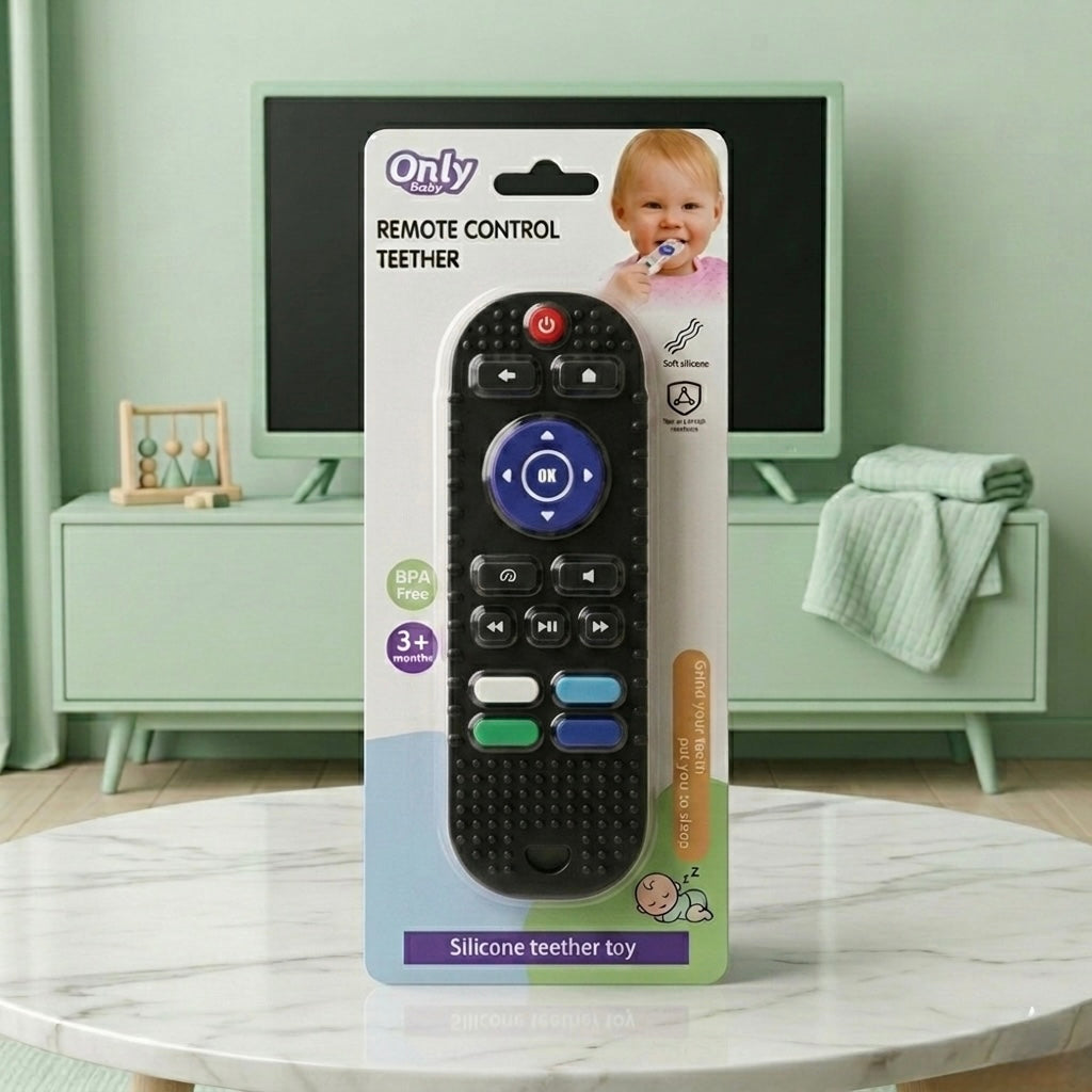 Remote Control Silicone Teether