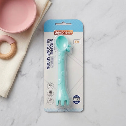 Signature Soft-Silicone Giraffe Spork