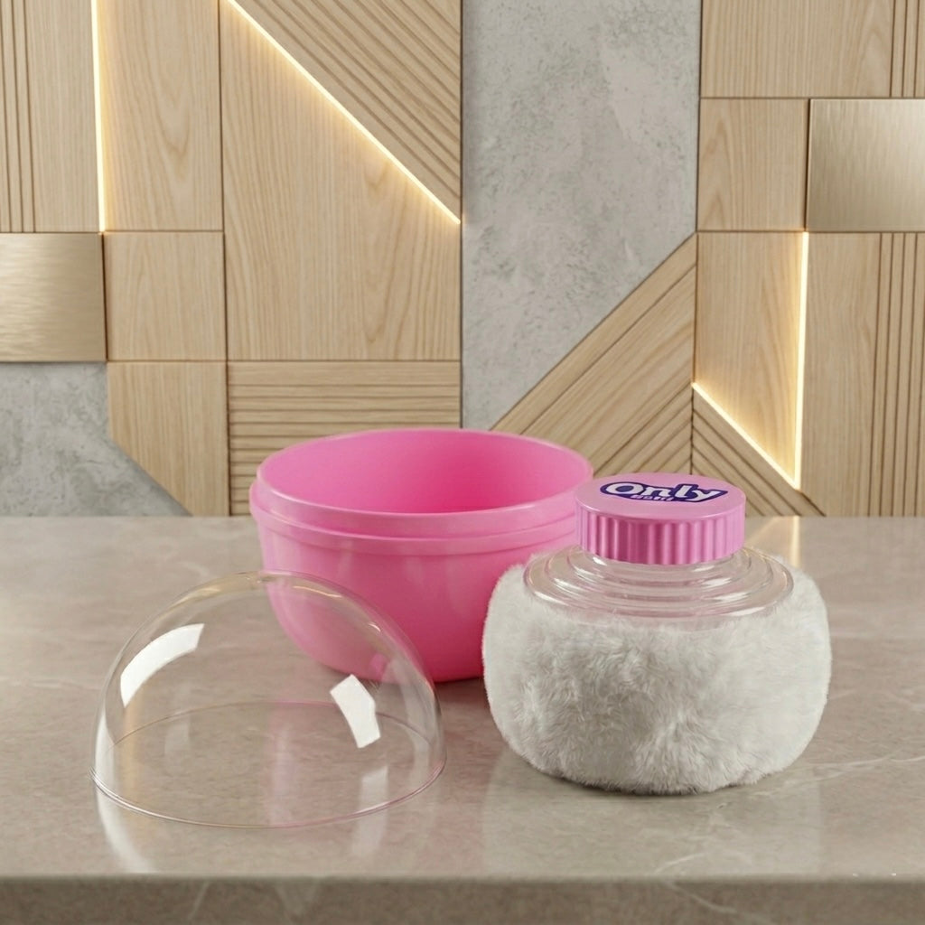 Baby Powder Puff Box