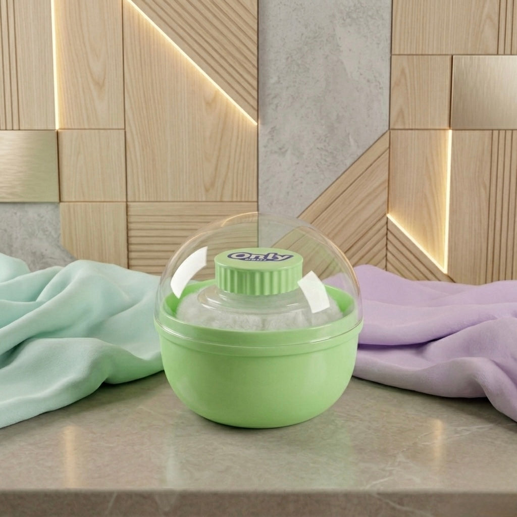Baby Powder Puff Box