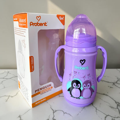 Probent Penguin Wide-neck Feeding Bottle - 11oz / 320ml