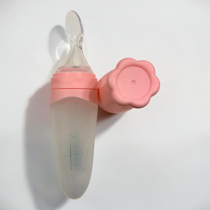 Signature Silicone Feeding Spoon Bottle - 3oz
