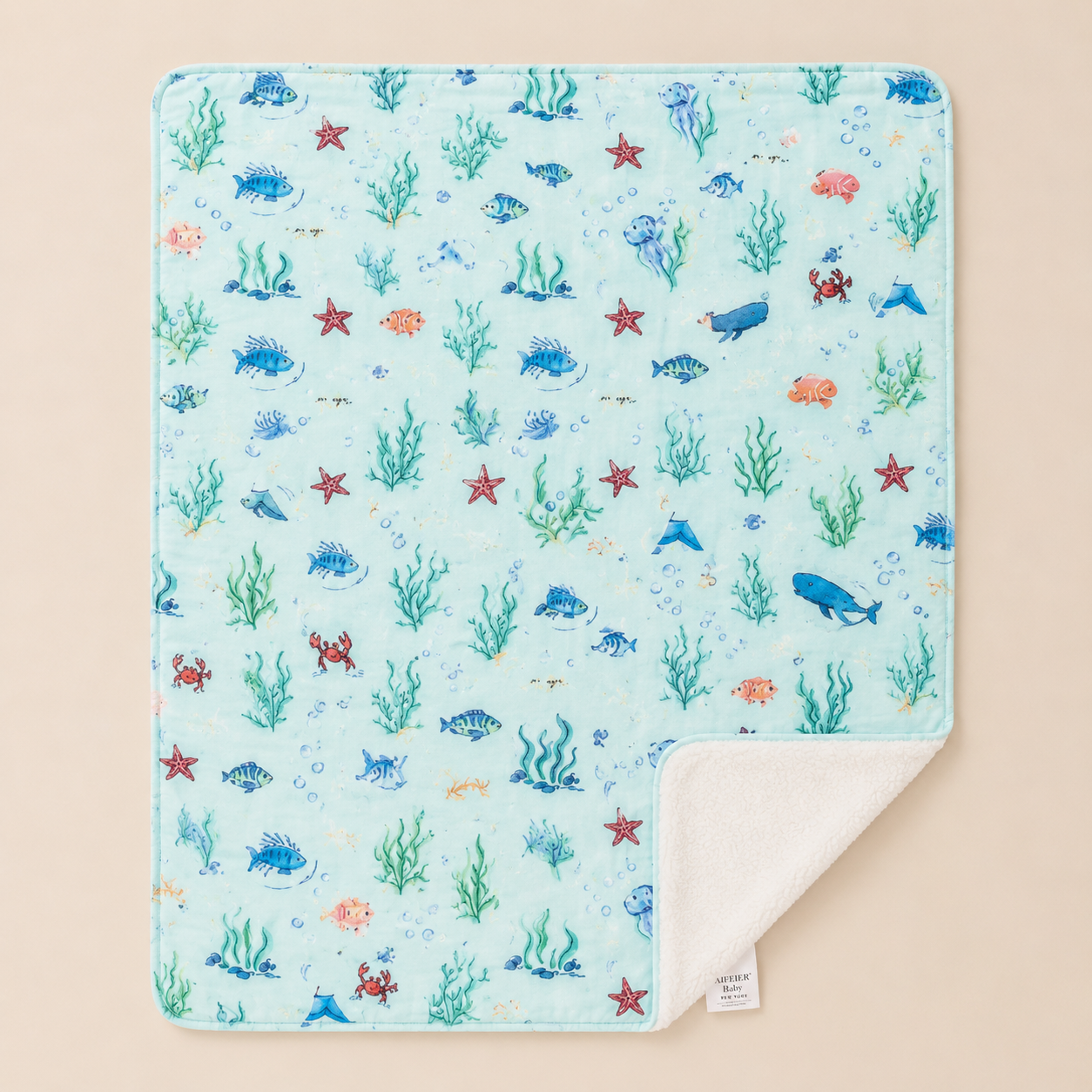 Blue Lagoon Signature Feather-Soft Blanket