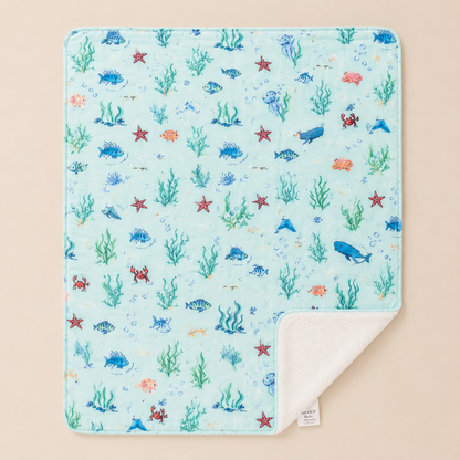 Blue Lagoon Signature Feather-Soft Blanket