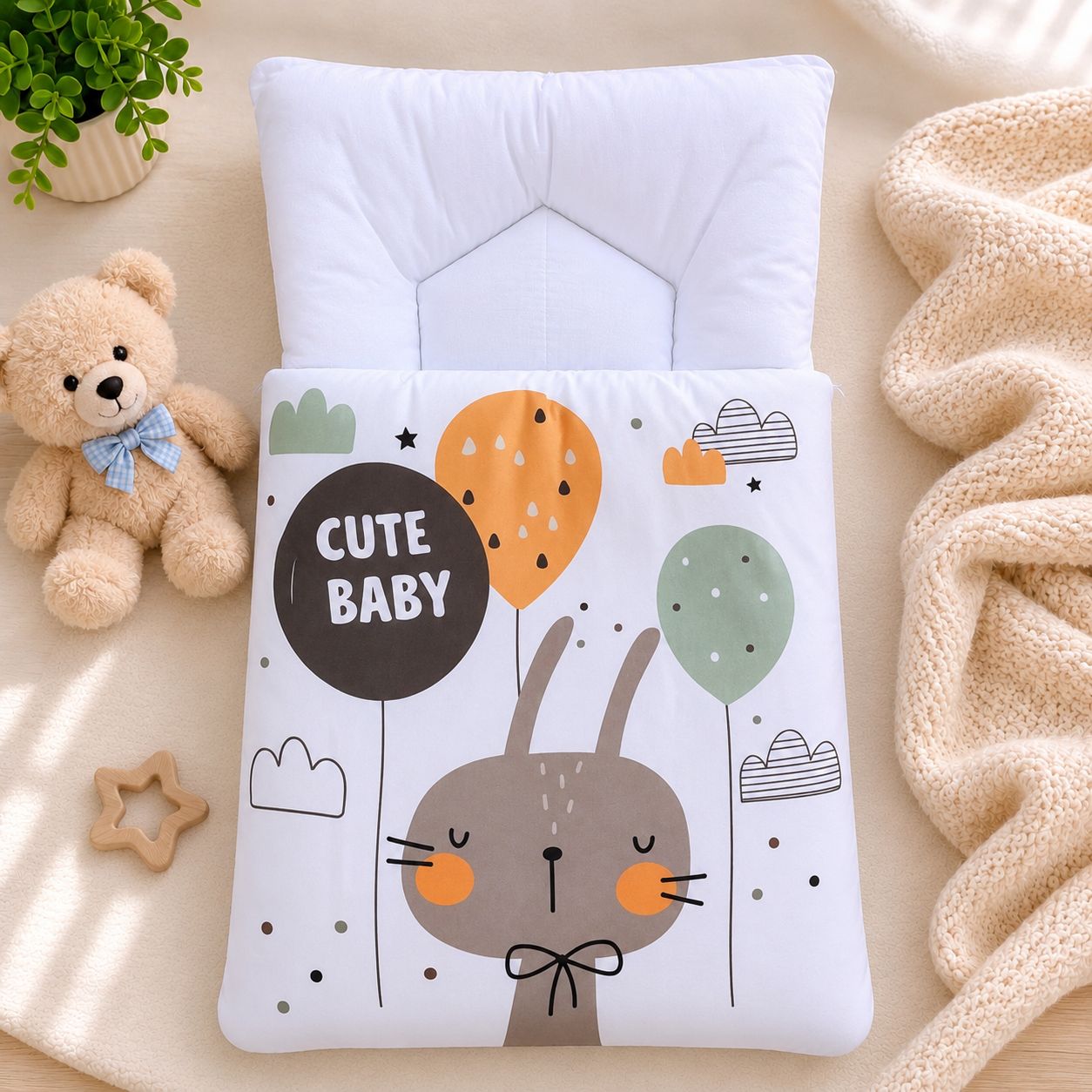 Cute Baby Snuggle Carry Nest