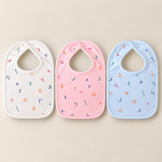 Letter Play Bibs – Pack of 3
