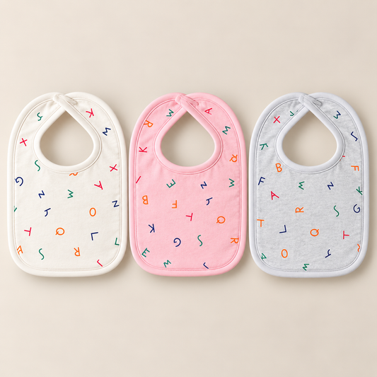 Letter Play Bibs – Pack of 3