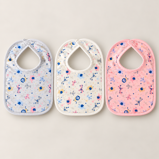 Little Safari Bibs – Pack of 3