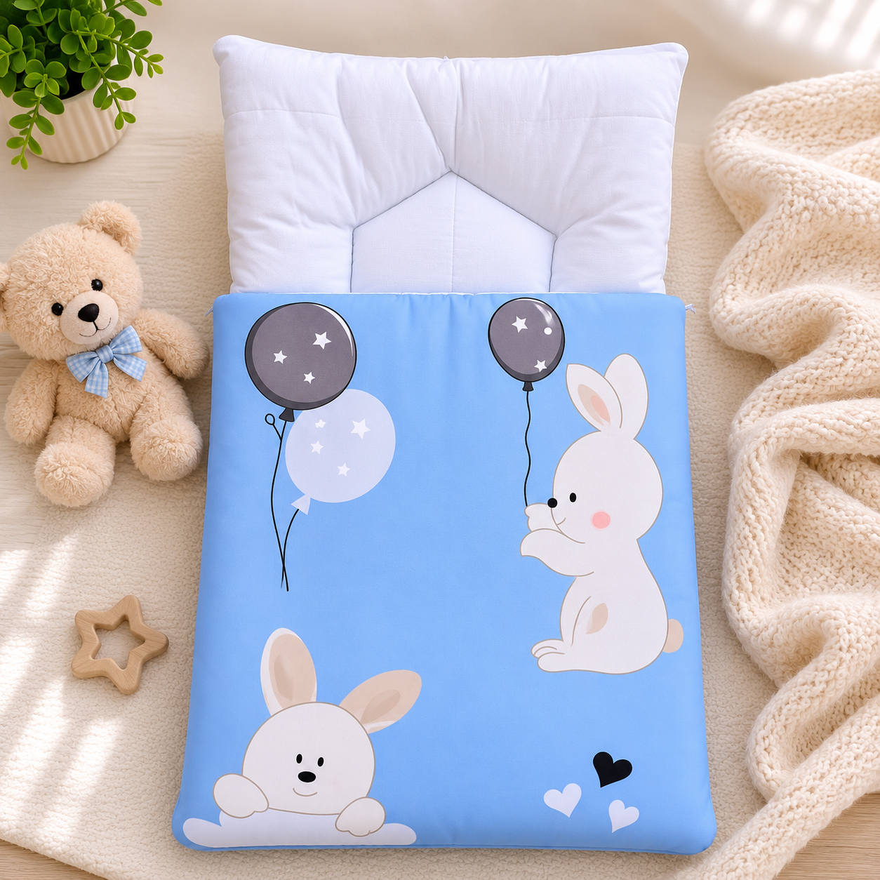 Bunny Balloon Baby Carry Nest